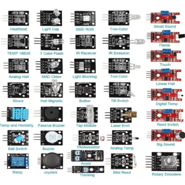 KIT ARDUINO MODULO SENSOR 37 EN 1 - Imagen 3