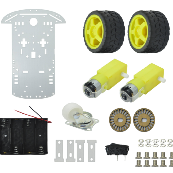 CHASIS DE ROBOT CON RUEDA LOCA - Imagen 3
