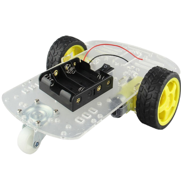 CHASIS DE ROBOT CON RUEDA LOCA