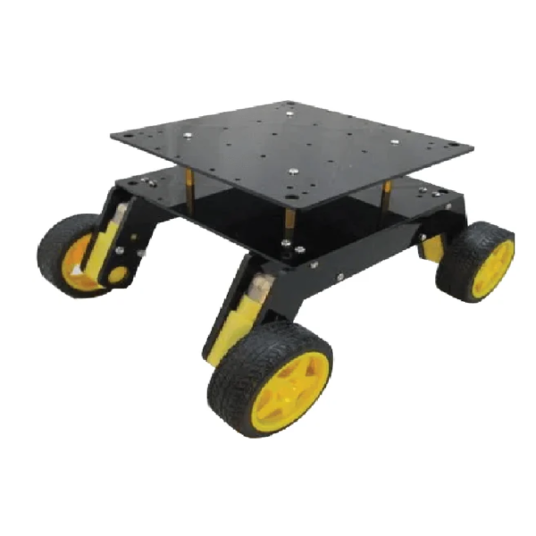 CHASIS DE 4 RUEDAS CON SUSPENSION