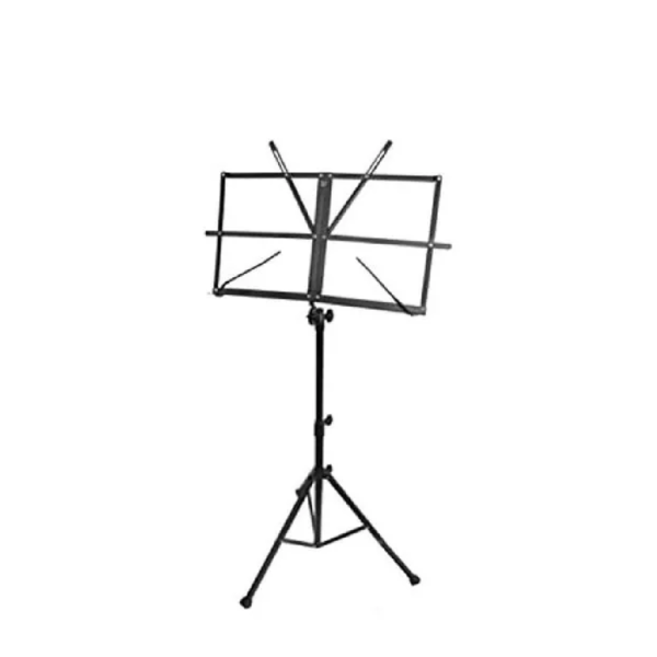 SOPORTE DE PARTITURA PLEGABLE METALICO 50-120CM AJUSTABLE - Imagen 2