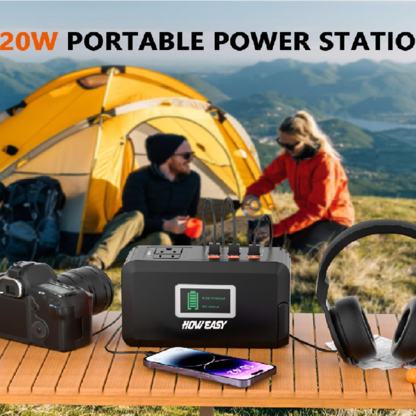 ESTACIÓN DE ENERGÍA PORTÁTIL DE 120 W - Imagen 4