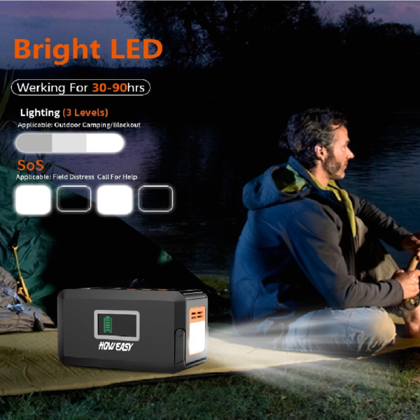 ESTACIÓN DE ENERGÍA PORTÁTIL DE 120 W - Imagen 2