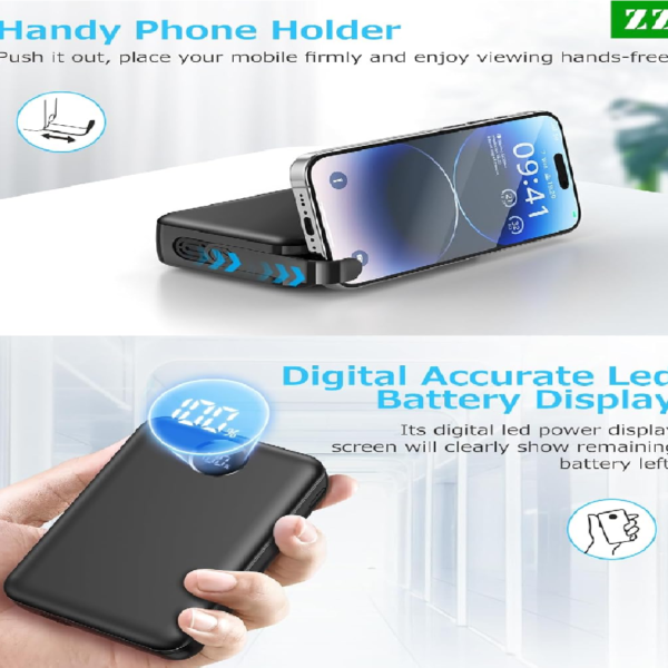 POWER BANK 40000MAH NEGRA - Imagen 3