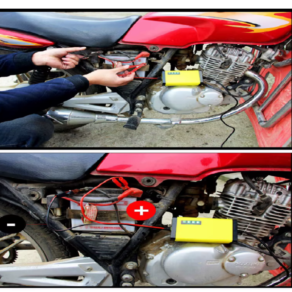 CARGADOR DE BATERIA 12V 2A 4 LUCES - Imagen 3