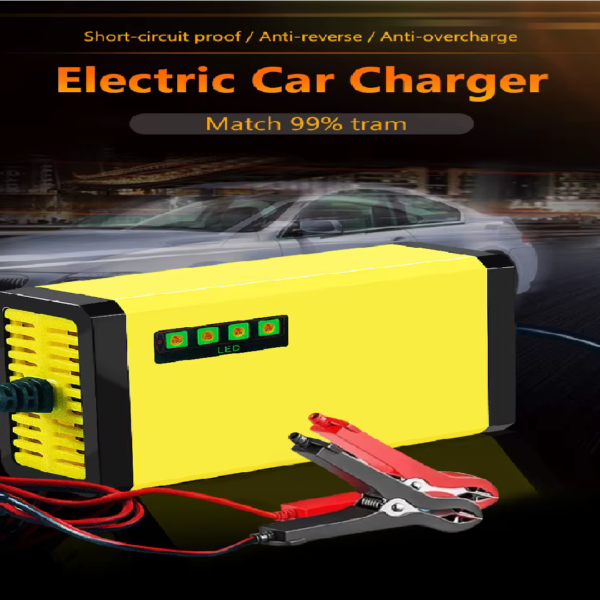 CARGADOR DE BATERIA 12V 2A 4 LUCES