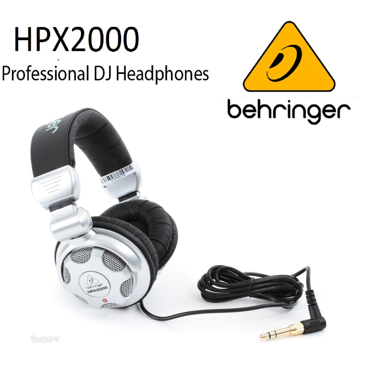AUDIFONO BEHERINGER PARA DJ REVERS/PLATA HPX2000 - Imagen 1