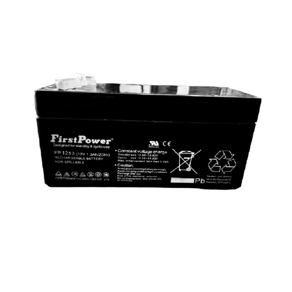 Batería Recargable Seca 12 V 1.3 Ah