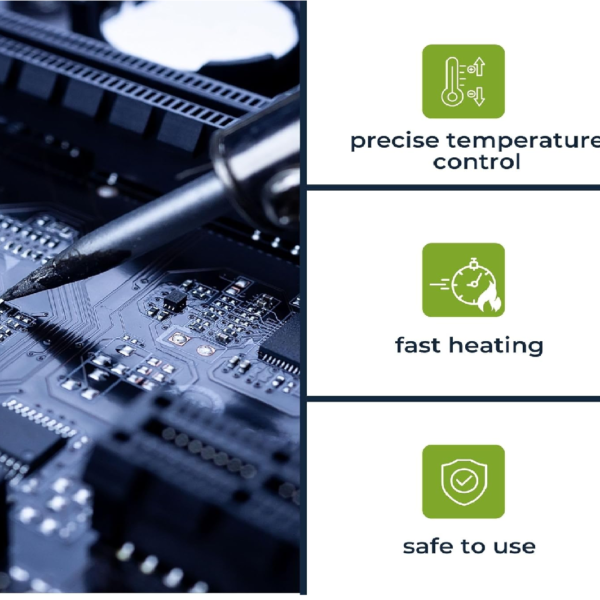 ESTACION DE SOLDAR CON TEMPERATURA ZD-929C - Imagen 5