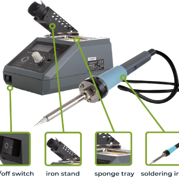ESTACION DE SOLDAR CON TEMPERATURA ZD-929C - Imagen 3