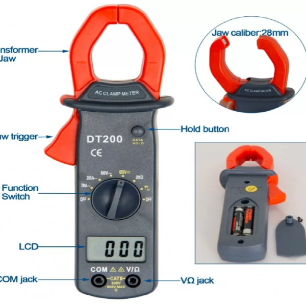 PINZA AMPERIMETRICA ECONOMICA - Imagen 3