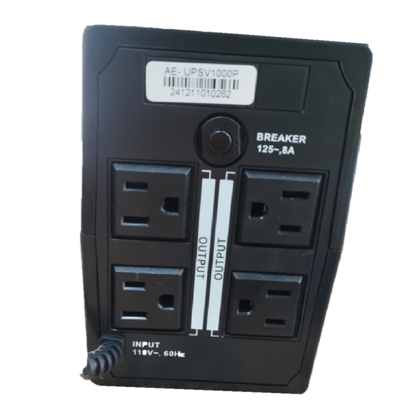 UPS 1000VA/500W,110V AC - Imagen 4