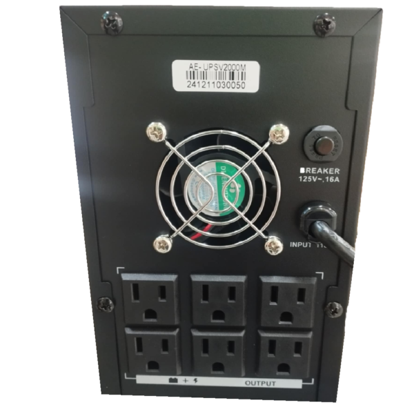 UPS 2000VA/1200W, 110V AC ANERA - Imagen 3