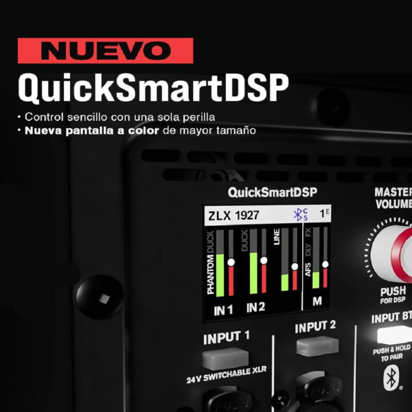 CAJA AMPLIFICADA ELECTRO VOICE PROFESIONAL ZLX-15P G2 - Imagen 4