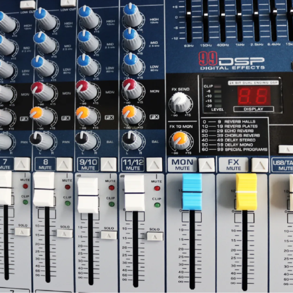 CONSOLA 12 CANALES ENGLAND SOUND - Imagen 3