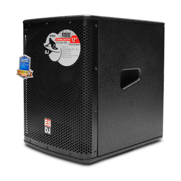 SUB-BAJO AMPLIFICADO 12" DJ PRO - Imagen 2