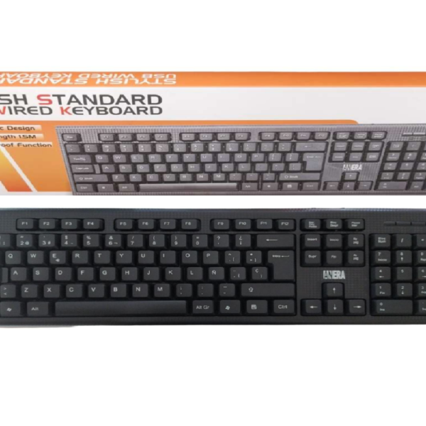 TECLADO USB 2.0 CON TECLADO NUMERICO