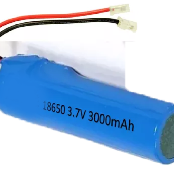 BATERIA 18650 3.7V 3000MAH CON CABLE
