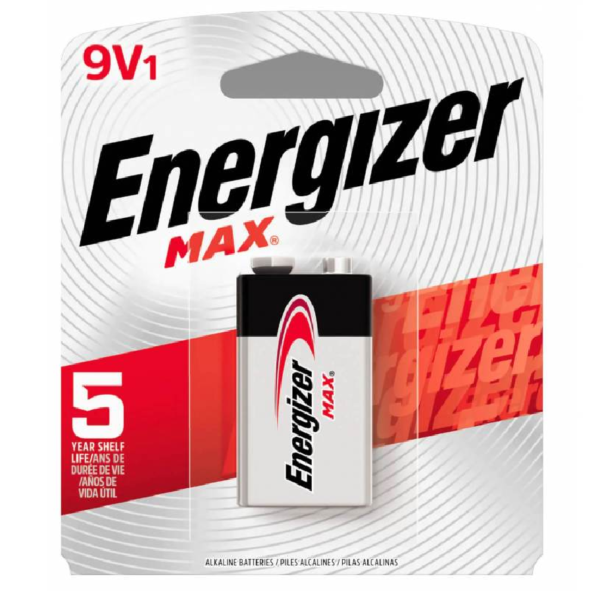 BATERIA 9V ENERGIZER ALKALINA