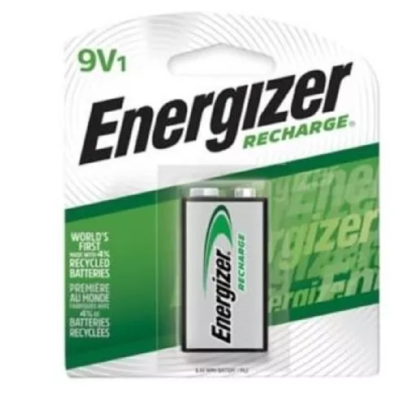 BATERIA 9V RECARGABLE ENERGIZER 175MAH