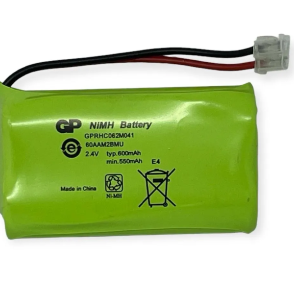 BATERIA TELEFONO 2.4V 600MAH GP - Imagen 3