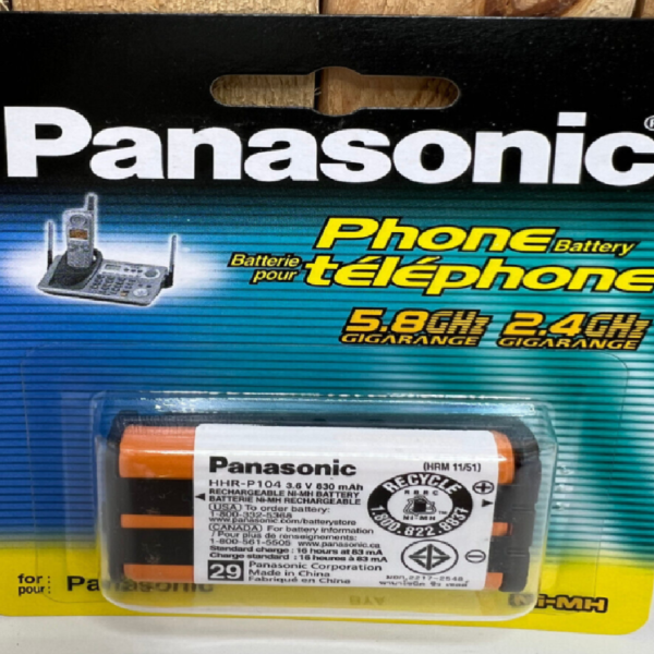 BATERIA TELEFONO 3.6V 830MAH PANASONIC HHR-P104
