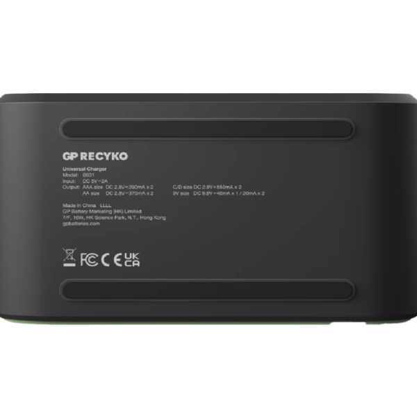 CARGADOR UNIVERSAL  AA/AAA/C/D/9V GP RECYKO - Imagen 3