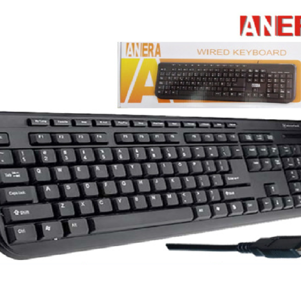 TECLADO USB 2.0 EN ESPAÑOL NEGRO