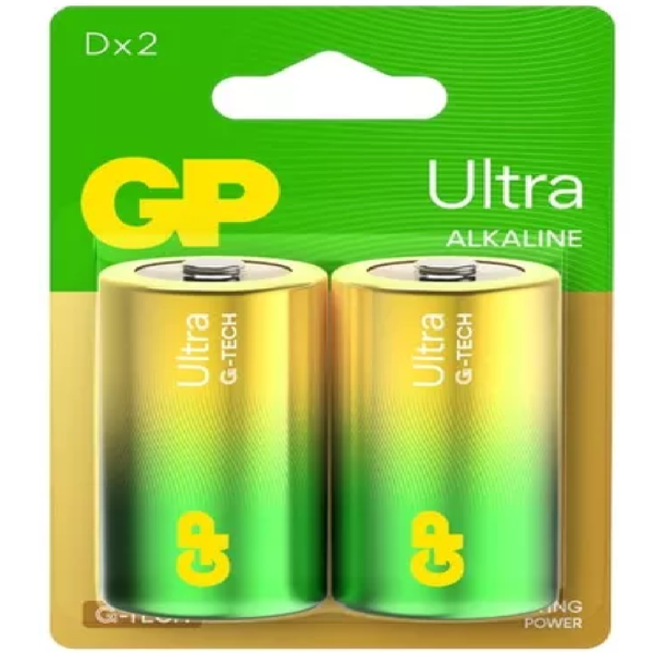 PILA ALKALINA TIPO D BL/2 GP