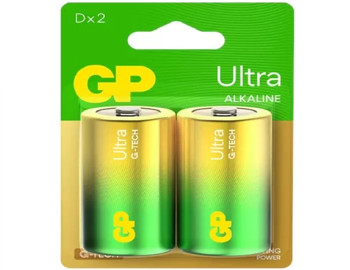 PILA ALCALINA TIPO D BL2 GP 1 PILA ALKALINA TIPO D BL/2 GP - Imagen 1