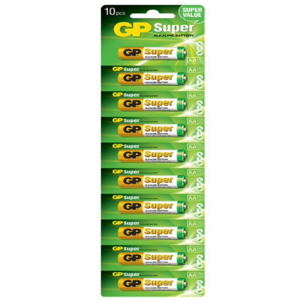 PILA SUPER ALKALINA AAA 1.5V BLÍSTER X10