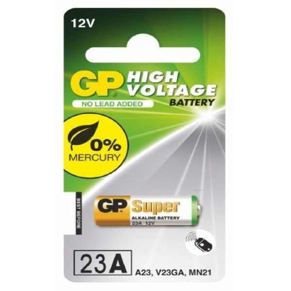 PILA ALKALINA DE CONTROL 23A GP