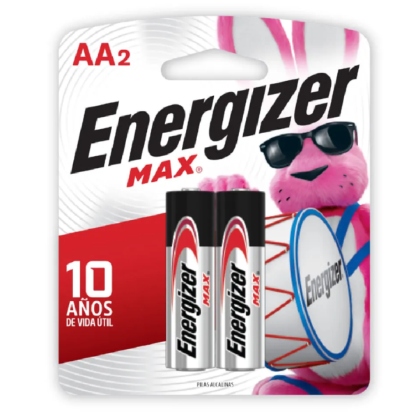 PILA ALKALINA MAX AA X 2 ENERGIZER