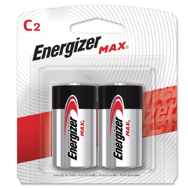 PILA ALKALINA TIPO C ENERGIZER MAX BL/2