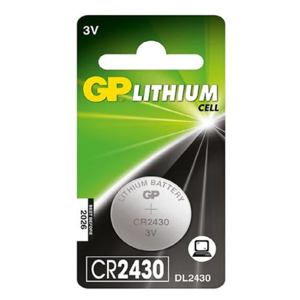 PILA DE RELOJ 3V GP CR2430 GP