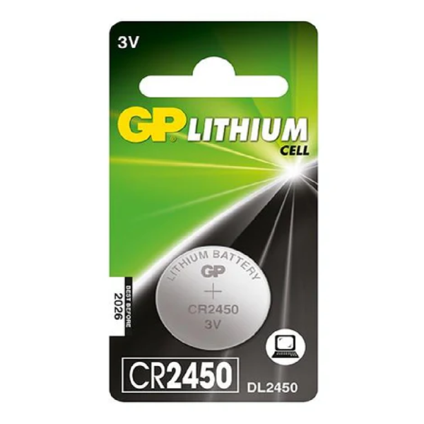 PILA DE RELOJ CR2450 3V GP LITIO