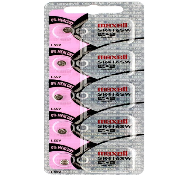PILA DE RELOJ 1.55V MAXXEL SR416