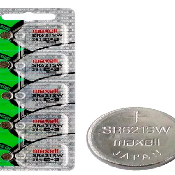 PILA DE RELOJ 1.55V MAXELL 364 SR621