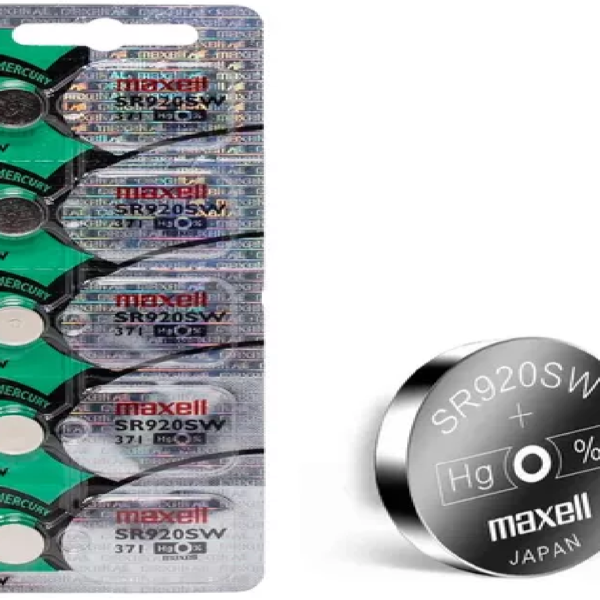 PILA DE RELOJ MAXELL SR920/371