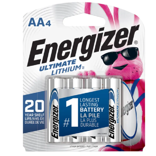 PILA LITHIUM AA X4 ENERGIZER