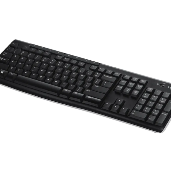 TECLADO K270 LOGITECH WIRELESS MULTIMEDIA USB BLACK - Imagen 2