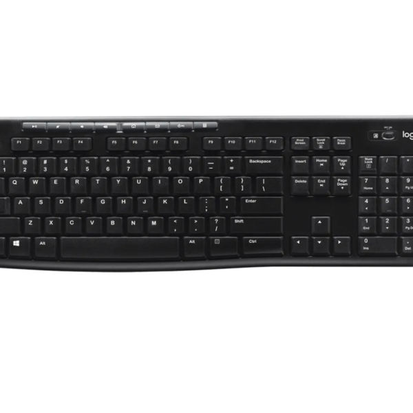 TECLADO K270 LOGITECH WIRELESS MULTIMEDIA USB BLACK - Imagen 3