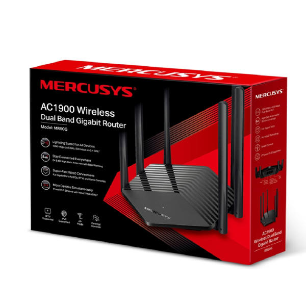 ROUTER WIRELESS GIGABIT DUAL BAND MERCUSYS