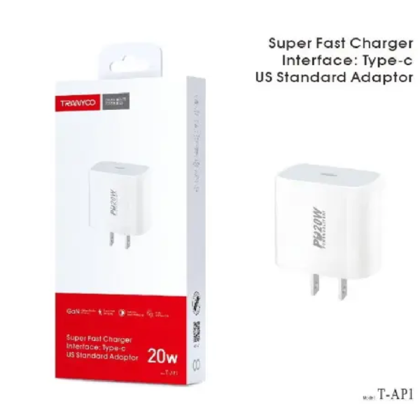 CUBO CARGA RAPIDA 20W TIPO C