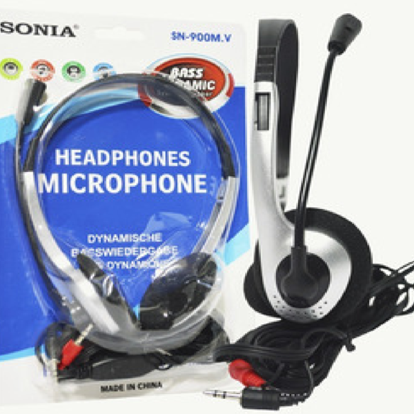AUDIFONO PC CON MICROFONO 3.5MM