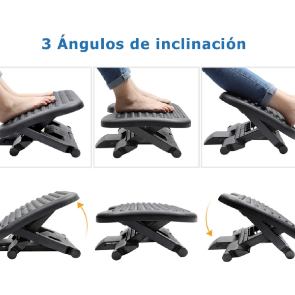 APOYA PIES ERGONOMICO 3 POSICIONES - Imagen 4