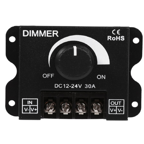 REGULADOR DE INTENSIDAD 12V-24V 30A