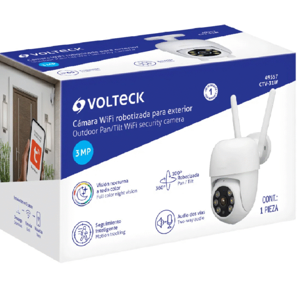 CAMARA WIFI ROBOTIZADA TIPO DOMO 3MP