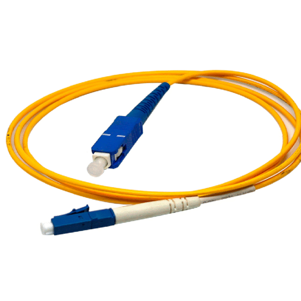 PATCH CORD LC-UPC/SC-UPC SM SIMPLE 3,0mm G657A1 2 MTS