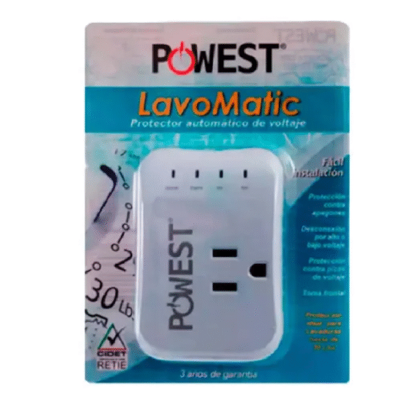PROTECTOR DE VOLTAGE LAVOMATIC 120V